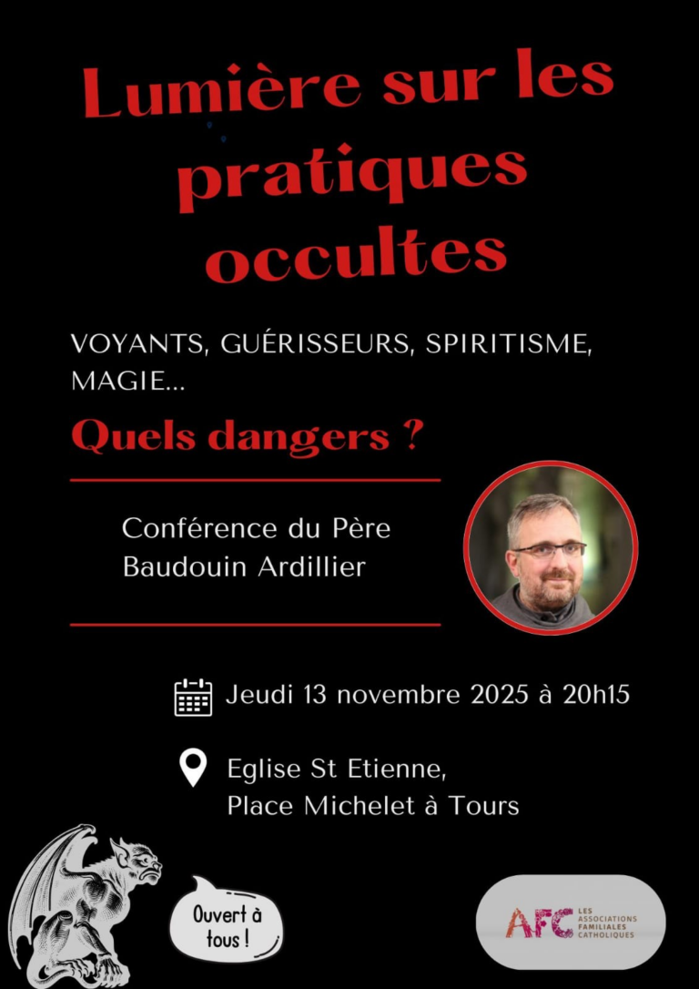 Conférence Lumière sur les pratiques occultes